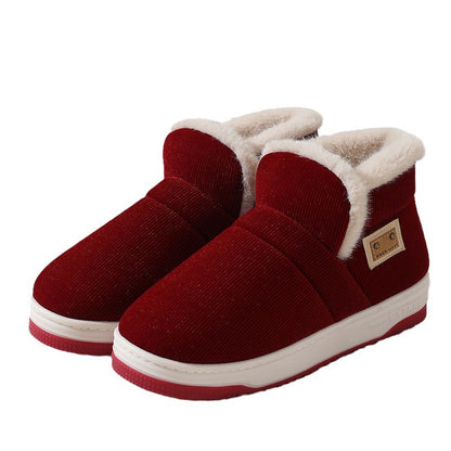 Chaussures Confort en velours et coton
